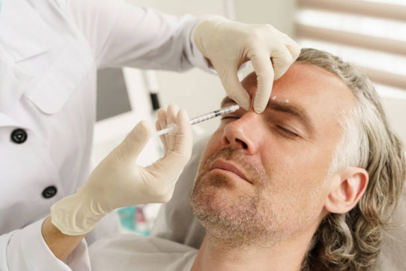 Botox na Testa Alto do Pari - Botox em Homens
